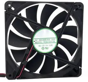 for 13525 DFB132512H 12V 3.0W 2-Wire 13.5CM Chassis Power Supply Cooling Fan