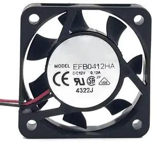 for 4CM Fan 4010 12V 0.12A Silent Exchange Chassis Fan Cooling Fan EFB0412HA