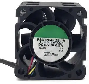 for 4CM Fan 12V 6.5W 4028 high air Volume Violent Power Supply Cooling PSD1204PQB1-A