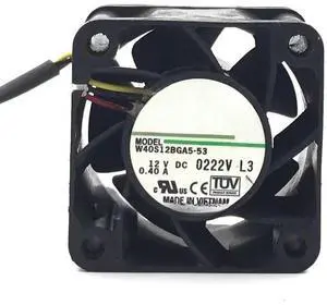 for 4CM 4028 12V 0.40A high air Volume Exchange Chassis Violent Fan W40S12BGA5-53 for 4CM 4028 12V 0.40A high air Volume Exchange Chassis Violent Fan W40S12BGA5-53