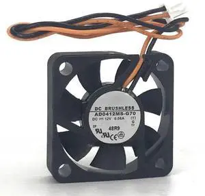 for 4CM Silent Cooling Fan 12V 0.08A 4010 Chassis Power Supply AD0412MS-G70