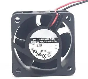 for 4020 Cooling Fan 4CM DC12V 0.08A AD0412MB-C50 Silent Power Supply for 4020 Cooling Fan 4CM DC12V 0.08A AD0412MB-C50 Silent Power Supply