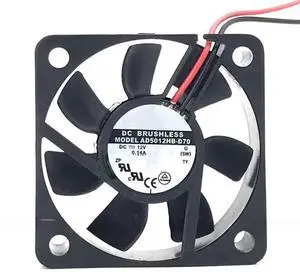 for 5cm Fan 5015 12V 0.14A Silent Power Supply Cooling Chassis AD5012HB-D70