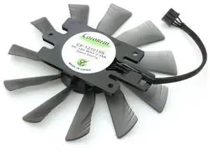 CF-121015S 95mm 12V 0.35A 4Pin Fan for GTX1660 1660S 1660ti P106 RTX2060 2060S Compact Graphics Card Cooler Cooling Fan CF-121015S 95mm 12V 0.35A 4Pin Fan for GTX1660 1660S 1660ti P106 RTX2060 2060S Compact Graphics Card Cooler Cooling Fan