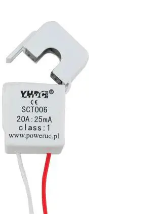 Split Core Current SCT006 Rated Input 1A/5A/10A/20A Output 1mA/2.5mA/5mA/10mA/20mA/25mA 1%(20A-25mA) Split Core Current SCT006 Rated Input 1A/5A/10A/20A Output 1mA/2.5mA/5mA/10mA/20mA/25mA 1%(20A-25mA)