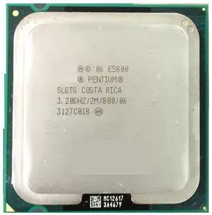 CPU PC Computer P Processor E5800 Dual-Core CPU LGA 775 2 Working Properly Desktop Processor CPU PC Computer P Processor E5800 Dual-Core CPU LGA 775 2 Working Properly Desktop Processor