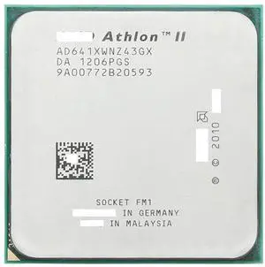 CPU 3PC II X4 641 2.8GHz/Quad-core/CPU Processor/AD641XWNZ43GX/Socket FM1 CPU 3PC II X4 641 2.8GHz/Quad-core/CPU Processor/AD641XWNZ43GX/Socket FM1