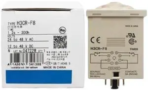 1PCS Time Relay Timer H3CR-F8 H3CR-F H3CR-F8N H3CR-FN(H3CR-FN AC100-240/DC100-125) 1PCS Time Relay Timer H3CR-F8 H3CR-F H3CR-F8N H3CR-FN(H3CR-FN AC100-240/DC100-125)