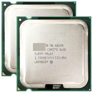 CPU Two Pcs * c 2 Quad Q8200 2.3 GHz Quad-Core CPU Processor 4M 95W 1333 LGA 775 CPU Two Pcs * c 2 Quad Q8200 2.3 GHz Quad-Core CPU Processor 4M 95W 1333 LGA 775