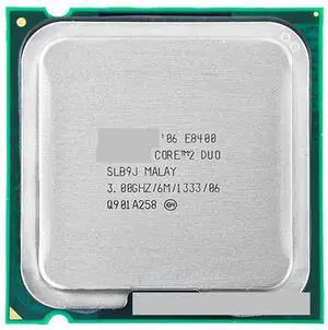 CPU E8400 Socket LGA 775 Prosesor CPU c 2 Duo Dual c Seperti E8500 E8600 (3.0 GHz/6 M/1333 GHz) CPU E8400 Socket LGA 775 Prosesor CPU c 2 Duo Dual c Seperti E8500 E8600 (3.0 GHz/6 M/1333 GHz)