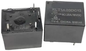 1pcs KLT1A20DC12-180 ; KLT1A20DC12 ; (T73-1A-12V-20A) Relay 4 pins(KLT1A20DC12) 1pcs KLT1A20DC12-180 ; KLT1A20DC12 ; (T73-1A-12V-20A) Relay 4 pins(KLT1A20DC12)