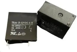 1pcs TRA4 D-12VDC-S-H ; TRA4 L-12VDC-S-H (36FA-12V-10A) Relay 4pins(TRA4 L-12VDC-S-H) 1pcs TRA4 D-12VDC-S-H ; TRA4 L-12VDC-S-H (36FA-12V-10A) Relay 4pins(TRA4 L-12VDC-S-H)