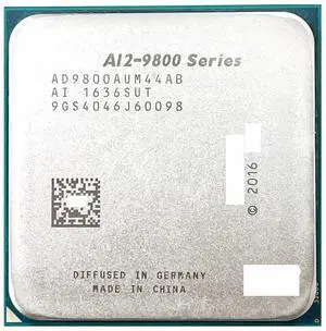 CPU A12-Series A12-9800 A12 9800 Series 3.8 GHz Quad-Core CPU Processor AD9800AUM44AB AD980BAUM44AB Socket AM4 CPU A12-Series A12-9800 A12 9800 Series 3.8 GHz Quad-Core CPU Processor AD9800AUM44AB AD980BAUM44AB Socket AM4
