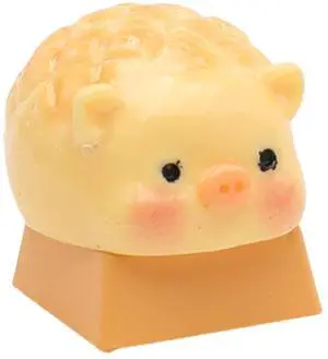 Pig Keycap Handmade Resins Keycaps 3D Piggy Pineapple Buns Keycap for Crosses Axises Mechanical Keyboards Customizeds Keycap Pig Keycap Handmade Resins Keycaps 3D Piggy Pineapple Buns Keycap for Crosses Axises Mechanical Keyboards Customizeds Keycap