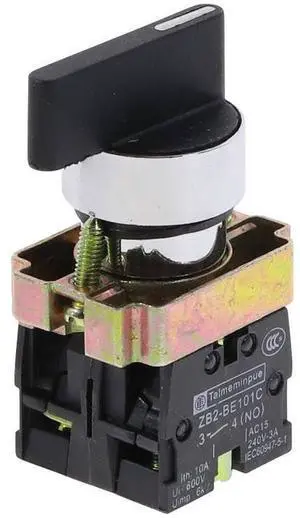 2 Position 1 NO 1NC Maintained Select Selector Switch XB2-BD25C 2 Position 1 NO 1NC Maintained Select Selector Switch XB2-BD25C