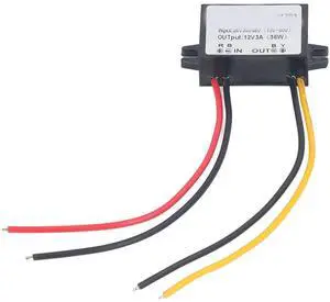 36W DC Converter, 24V 36V 48V Step Down Voltage Regulator 12V3A IP67 for Vehicles LED Strips 36W DC Converter, 24V 36V 48V Step Down Voltage Regulator 12V3A IP67 for Vehicles LED Strips