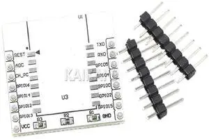 ESP8266 Serial WiFi Module Adapter Plate Applies to ESP-07, ESP-08, ESP-12E New ESP8266 Serial WiFi Module Adapter Plate Applies to ESP-07, ESP-08, ESP-12E New