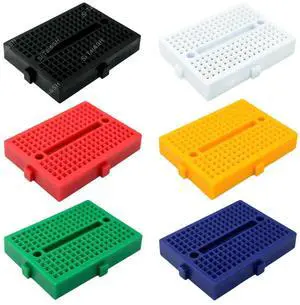 5pcs/Lot SYB-170 Mini Solderless Prototype Experiment Test Breadboard 170 Tie-Points 35 * 47 * 8.5mm New 5pcs/Lot SYB-170 Mini Solderless Prototype Experiment Test Breadboard 170 Tie-Points 35 * 47 * 8.5mm New