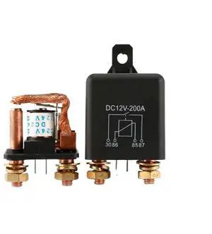 4/5 Pin Car Relay 12V 24V 200A/250A Continuous Type Power Motorcycle Battery Control Switch Terminal Automotive Starter Relay (Size : 250A 5P 12V) 4/5 Pin Car Relay 12V 24V 200A/250A Continuous Type Power Motorcycle Battery Control Switch Terminal Automotive Starter Relay (Size : 250A 5P 12V)