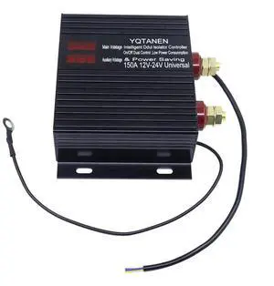 150A 200A Dual Battery Isolator Switch Universal Car Smart Dual Control 12V/24V Voltage Sensitive Relay for ATV, UTV, RV, Truck (Size : 200A) 150A 200A Dual Battery Isolator Switch Universal Car Smart Dual Control 12V/24V Voltage Sensitive Relay for ATV, UTV, RV, Truck (Size : 200A)