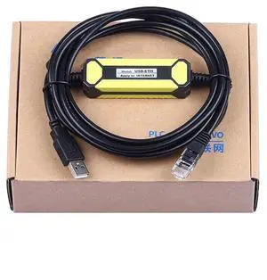 Suitable for USB-ETH PLC Programming Cable S7-200smart S7-1200 S7-1500 and Other Series Net Port Data Communication Download Cable USB Interface Economy Model Black Suitable for USB-ETH PLC Programming Cable S7-200smart S7-1200 S7-1500 and Other Series Net Port Data Communication Download Cable USB Interface Economy Model Black