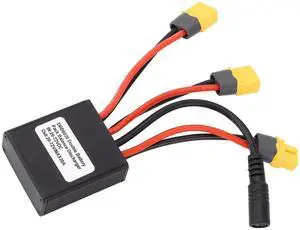 Dual Battery Parallel Module Adapter,20A 20V72V Dual Battery Connector Adapter Battery Discharge Converter for Electric Dual Battery Parallel Module Adapter,20A 20V72V Dual Battery Connector Adapter Battery Discharge Converter for Electric