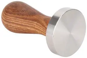Ergonomic Wood Handle Stainless Steel Coffee Tamper Pressing Tamping Tool for Home Office Lovers Ergonomic Wood Handle Stainless Steel Coffee Tamper Pressing Tamping Tool for Home Office Lovers