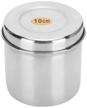 Stainless Steel Storage Organizer Canister with Lid Sanitary Jar for Cotton Balls Gauze Ointments Suitable Home Hospital Clinic Beauty Salon Stainless Steel Storage Organizer Canister with Lid Sanitary Jar for Cotton Balls Gauze Ointments Suitable Home Hospital Clinic Beauty Salon
