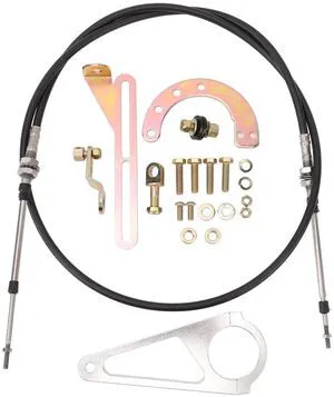 Cable Column Shift Linkage Kit ACA 1804, Transmission Column Shift Linkage for TH350 TH400 700R4 TH200 2004R 4L80E, 2in Steering Column Compatible with Short Selector Cable Column Shift Linkage Kit ACA 1804, Transmission Column Shift Linkage for TH350 TH400 700R4 TH200 2004R 4L80E, 2in Steering Column Compatible with Short Selector