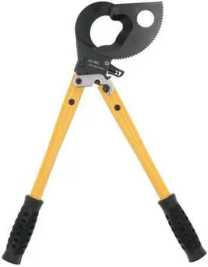 LK - 760L Ratchet Cable Cutter, Manual Wire Cutting Tool with PC Plastic Handle, 45# Steel Blade for Aluminum and Stranded Wires up to 500mm² LK - 760L Ratchet Cable Cutter, Manual Wire Cutting Tool with PC Plastic Handle, 45# Steel Blade for Aluminum and Stranded Wires up to 500mm²