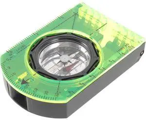 Outdoor Map Compass with Baseplate and Flip Cover Multifunctional Navigation Compass for Camping and Hiking with Scale for Backpacking and Survival Outdoor Map Compass with Baseplate and Flip Cover Multifunctional Navigation Compass for Camping and Hiking with Scale for Backpacking and Survival