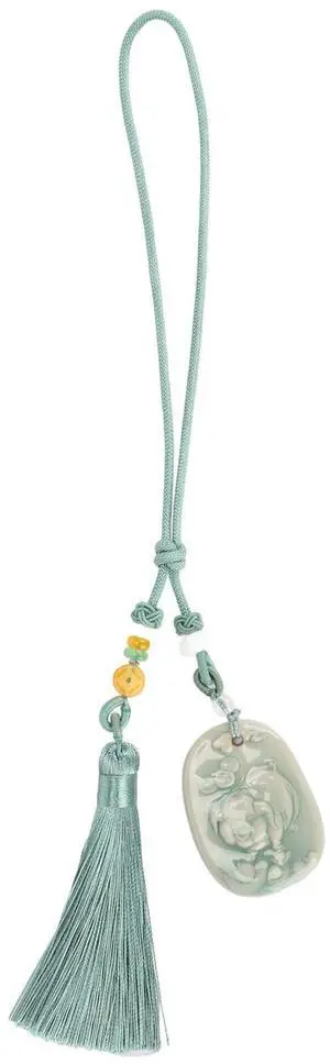 Elegant Exquisite Porcelain Beads Keychain Tassel, Craft Hanging Tassel for Car and Bag, Lightweight and Durable, excellent Loved Ones Elegant Exquisite Porcelain Beads Keychain Tassel, Craft Hanging Tassel for Car and Bag, Lightweight and Durable, excellent Loved Ones