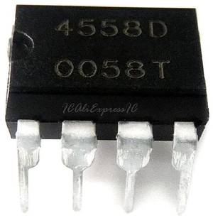 2pcs/lot NJM4558D 4558D DIP-8 2pcs/lot NJM4558D 4558D DIP-8