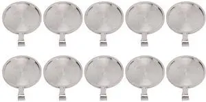 10Pcs 25mm Stainless Steel Pendant Tray, DIY Jewelry Base for Resin Photo Cabochon, Round Metal Pendant Tray with Reusable Non - Design for Craft Making 10Pcs 25mm Stainless Steel Pendant Tray, DIY Jewelry Base for Resin Photo Cabochon, Round Metal Pendant Tray with Reusable Non - Design for Craft Making