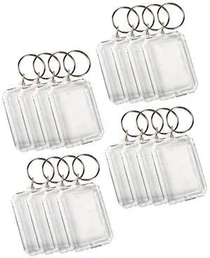 30pcs Octagonal Acrylic Photo Frame Keychains DIY Blanks Mini Picture Holders for Women Outdoor Accessories 30pcs Octagonal Acrylic Photo Frame Keychains DIY Blanks Mini Picture Holders for Women Outdoor Accessories