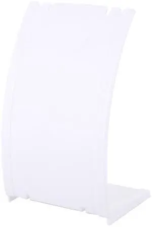 Earring Display Rack Plastic Jewelry Organizer Stand White 10x7x4cm Compact Earring Holder for Necklace and Jewelry Storage Counter Use Earring Display Rack Plastic Jewelry Organizer Stand White 10x7x4cm Compact Earring Holder for Necklace and Jewelry Storage Counter Use