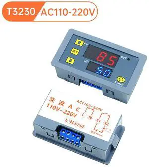 T3230 Digital Cycle Timer Relay( AC110-220V ) T3230 Digital Cycle Timer Relay( AC110-220V )