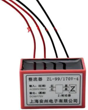 4 Wire Half Wave Ballast Device Fast Rectifiers Motor Brake Fast Rectifier Power Mould KZL-170-4 BL-170-4 RY-170-4 ZS-2 ZL2-170(BL-170-4) 4 Wire Half Wave Ballast Device Fast Rectifiers Motor Brake Fast Rectifier Power Mould KZL-170-4 BL-170-4 RY-170-4 ZS-2 ZL2-170(BL-170-4)
