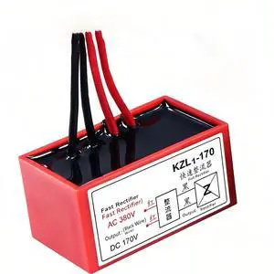 KZL-170 Motor Brake Rectifier Input AC380V Output DC170V Fast Braking Module KZL-170 Motor Brake Rectifier Input AC380V Output DC170V Fast Braking Module