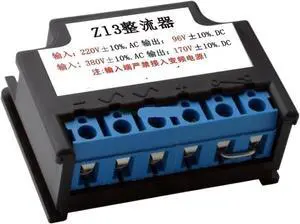 1pc ZL2 ZL3 Rectifier (5A) Input AC220/380V Output DC99/170V Brake Rectifier Device(ZL2) 1pc ZL2 ZL3 Rectifier (5A) Input AC220/380V Output DC99/170V Brake Rectifier Device(ZL2)