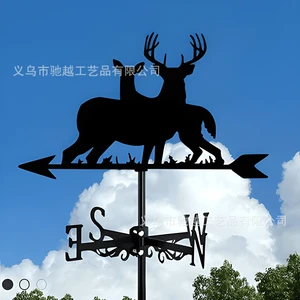 L Weather Vane Ornament Wind Vane Black Iron Retro Garden Outdoor Patio Yard Decoion Wind Direction Indicator L Weather Vane Ornament Wind Vane Black Iron Retro Garden Outdoor Patio Yard Decoion Wind Direction Indicator