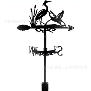 L Weather Vane Ornament Wind Vane Black Iron Retro Garden Outdoor Patio Yard Decoion Wind Direction Indicator L Weather Vane Ornament Wind Vane Black Iron Retro Garden Outdoor Patio Yard Decoion Wind Direction Indicator