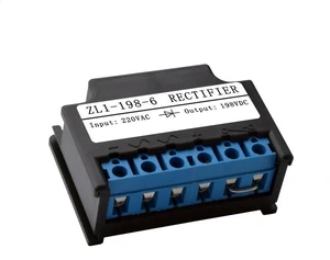 Brake Rectifier Full Wave ZL1-198-6 Motor Holding Power Supply AC220V to DC198V Brake Rectifier Full Wave ZL1-198-6 Motor Holding Power Supply AC220V to DC198V