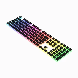 129 Keys PBT Pudding Keycaps OEM Height White Backlight for Mechanical Keyboard AULA F75 Ajazz Anne Pro 2 Game PC 129 Keys PBT Pudding Keycaps OEM Height White Backlight for Mechanical Keyboard AULA F75 Ajazz Anne Pro 2 Game PC