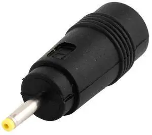 2.5mm x 0.7mm Male Plug to 5.5mm x 2.1mm Female Jack DC Power Adapter