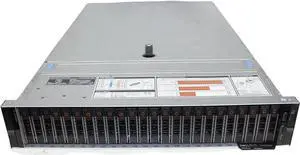 Dell R740XD 28SFF 2xGold 6246 3.3GHZ=24Cores 384GB 3x120GB 6G SATA SSD 2x750W