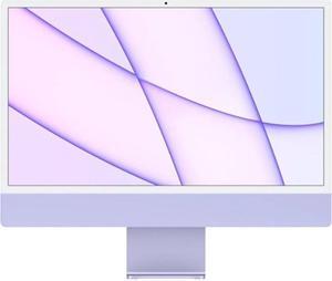 Apple iMac MGPP3LL/A 24" 8GB 256GB SSD Apple M1 2.66GHz Mac OSX, Purple