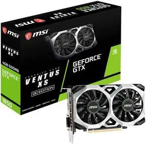 MSI GAMING GTX 1650 4GB GDRR6 GRAPHIC CARD GEFORCE GTX 1650 D6 Ventus XS OC