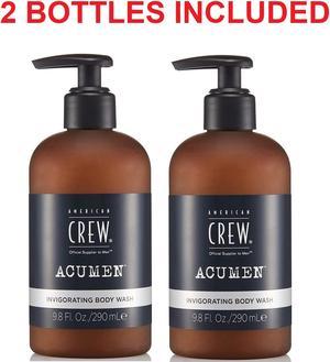 2 Pack: Men's Body Wash by American Crew, Acumen with Cranberry Extract