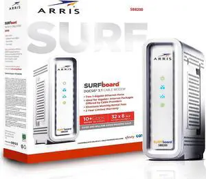 Arris SURFboard SB8200 DOCSIS 3.1 Cable Modem - WHITE